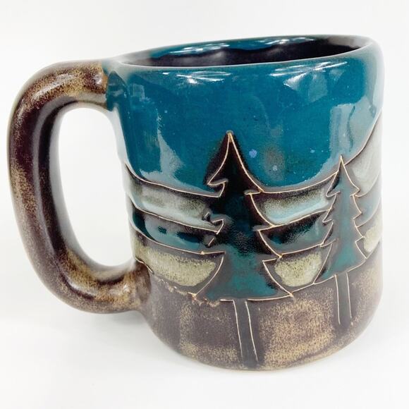 Mara Mexico | Hand Painted Stoneware Mug 16oz - Picture 3 of 5